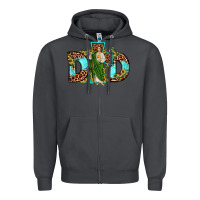 Smoke dad san judas sunflower leopard turquoise Zipper Hoodie - JahusDesignShop