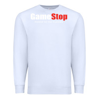 White GameStop Premium Sweatshirt - StudioElite