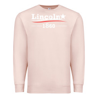 Pale Pink president abraham lincoln campaign honest abe gift t shirt Premium Sweatshirt - StudioElite