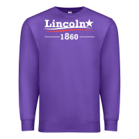 Purple president abraham lincoln campaign honest abe gift t shirt Premium Sweatshirt - StudioElite