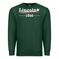 Sports Green president abraham lincoln campaign honest abe gift t shirt Premium Sweatshirt - StudioElite