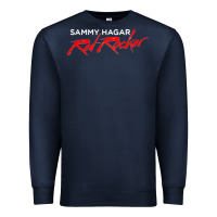 Navy sammy hagar and the circle design Premium Sweatshirt - StudioElite