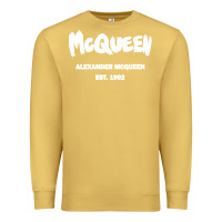 Antique Gold Alexander Mcqueen Classic Premium Sweatshirt - StudioElite