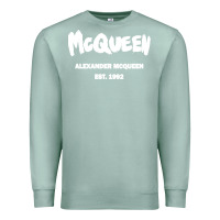 Seafoam Alexander Mcqueen Classic Premium Sweatshirt - StudioElite