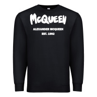 Black Alexander Mcqueen Classic Premium Sweatshirt - StudioElite