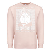 Pale Pink no i don't listen to music because it fuckking suckks t shirt Premium Sweatshirt - StudioElite