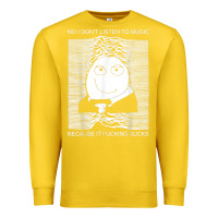 Lemon no i don't listen to music because it fuckking suckks t shirt Premium Sweatshirt - StudioElite