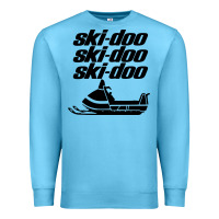 Ocean Blue vintage ski doo Premium Sweatshirt - StudioElite