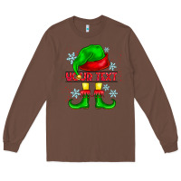 Chestnut Elf Your Text Long Sleeve Tee - CowhideDigitalArt