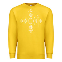 Lemon haitian veve  voodoo symbol t shirt Premium Sweatshirt - PixelFlow