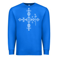 True Royal haitian veve  voodoo symbol t shirt Premium Sweatshirt - PixelFlow