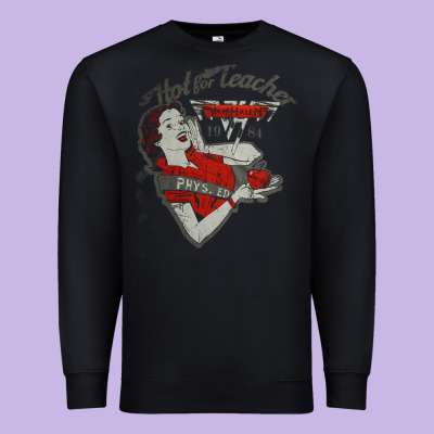 Hot Teacher Halen Essential Premium Sweatshirt Designed By Pixelflow