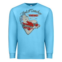 Ocean Blue hot teacher halen Essential Premium Sweatshirt - PixelFlow