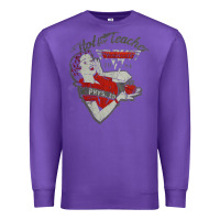 Purple hot teacher halen Essential Premium Sweatshirt - PixelFlow