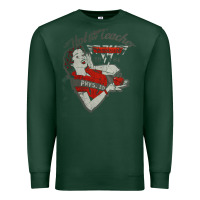 Sports Green hot teacher halen Essential Premium Sweatshirt - PixelFlow
