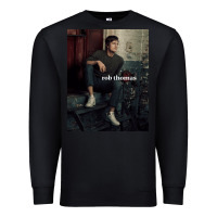 Black Rob Thomas Premium Sweatshirt - PixelFlow
