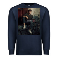 Navy Rob Thomas Premium Sweatshirt - PixelFlow