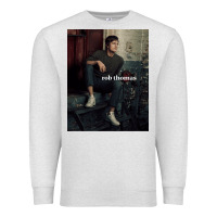 Oatmeal Heather Rob Thomas Premium Sweatshirt - PixelFlow