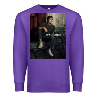 Purple Rob Thomas Premium Sweatshirt - PixelFlow