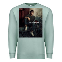 Seafoam Rob Thomas Premium Sweatshirt - PixelFlow