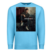 Ocean Blue Rob Thomas Premium Sweatshirt - PixelFlow