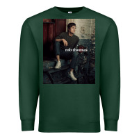 Sports Green Rob Thomas Premium Sweatshirt - PixelFlow