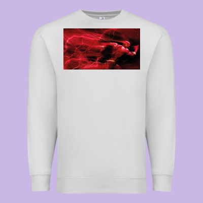 The Flash Premium Sweatshirt Designed By Pixelflow