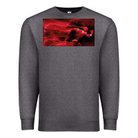 Charcoal Heather The Flash Premium Sweatshirt - PixelFlow