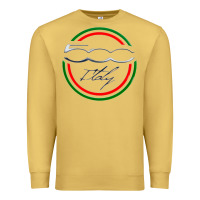 Antique Gold fiat 500   italy Premium Sweatshirt - PixelFlow