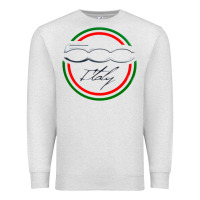 Oatmeal Heather fiat 500   italy Premium Sweatshirt - PixelFlow