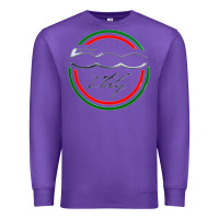 Purple fiat 500   italy Premium Sweatshirt - PixelFlow
