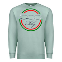 Seafoam fiat 500   italy Premium Sweatshirt - PixelFlow
