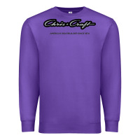 Purple Chris Craft Boats Premium Sweatshirt - PixelFlow