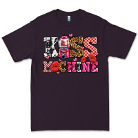 Plum kiss machine with lips olivia Premium Tee - OliviaCreatesArt