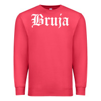 Cardinal womens bruja old english chola witchy v neck t shirt Premium Sweatshirt - PixelFlow