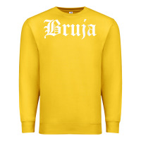 Lemon womens bruja old english chola witchy v neck t shirt Premium Sweatshirt - PixelFlow