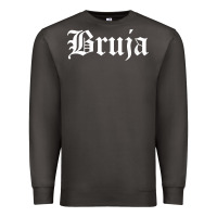 Smoke womens bruja old english chola witchy v neck t shirt Premium Sweatshirt - PixelFlow