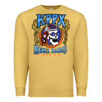 Antique Gold Kppx Rebel Radio Premium Sweatshirt - PixelFlow
