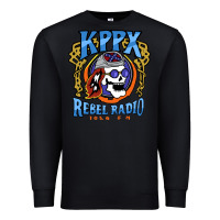 Black Kppx Rebel Radio Premium Sweatshirt - PixelFlow
