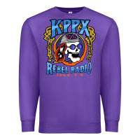Purple Kppx Rebel Radio Premium Sweatshirt - PixelFlow