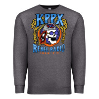 Charcoal Heather Kppx Rebel Radio Premium Sweatshirt - PixelFlow