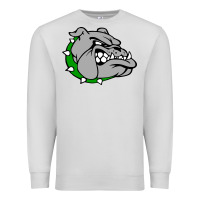 Dove Grey ashville high school, ashville bulldogs Premium Sweatshirt - PixelFlow