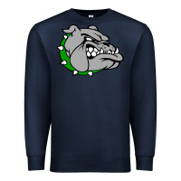 Navy ashville high school, ashville bulldogs Premium Sweatshirt - PixelFlow