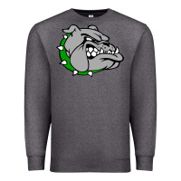 Charcoal Heather ashville high school, ashville bulldogs Premium Sweatshirt - PixelFlow