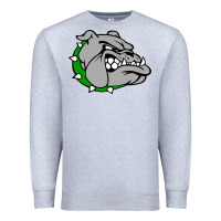 Heather Grey ashville high school, ashville bulldogs Premium Sweatshirt - PixelFlow