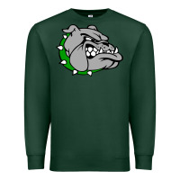 Sports Green ashville high school, ashville bulldogs Premium Sweatshirt - PixelFlow