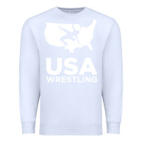 White usa power united states Premium Sweatshirt - PixelFlow