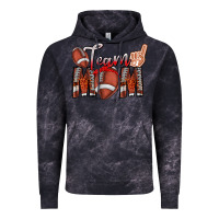 Cloud Black team mom Vintage Hoodie - CowhideDigitalArt