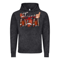 Vintage Black team mom Vintage Hoodie - CowhideDigitalArt