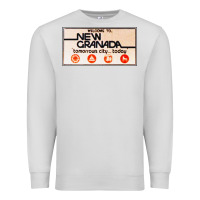 Dove Grey welcome to new granada! Premium Sweatshirt - PixelFlow